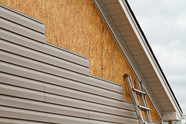 Professional Siding Contractor technician working in Greenville, GA